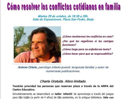 Resolución positiva de conflictos cotidianos familiares