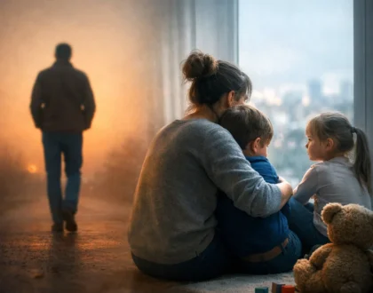 Hombre adulto mirando hacia la ventana en momento de reflexión sobre paternidad responsable y ausencia paterna